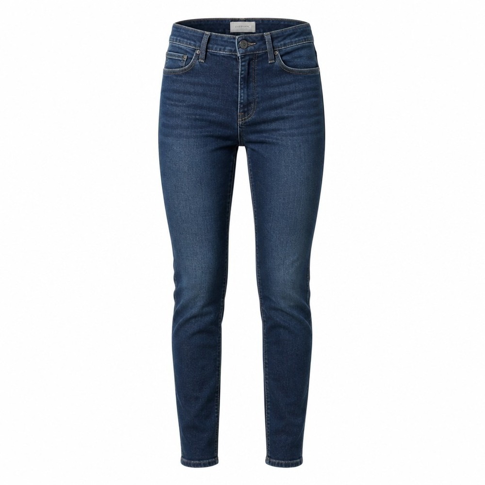 Everlane The Way High Skinny Jean Dark Wash Denim High Rise Blue Size 30 x 27